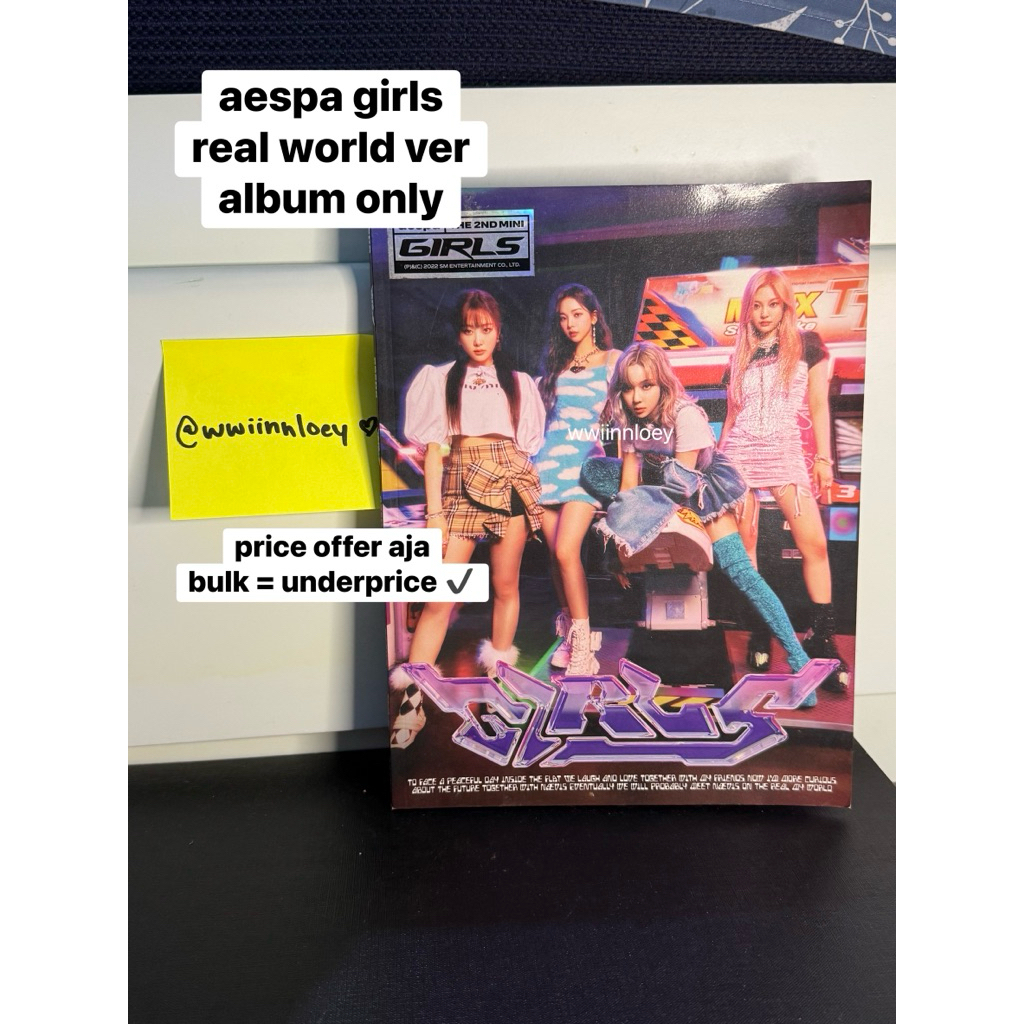 [SALE] Album Aespa Red Velvet RV EXO SC IVE SMCU