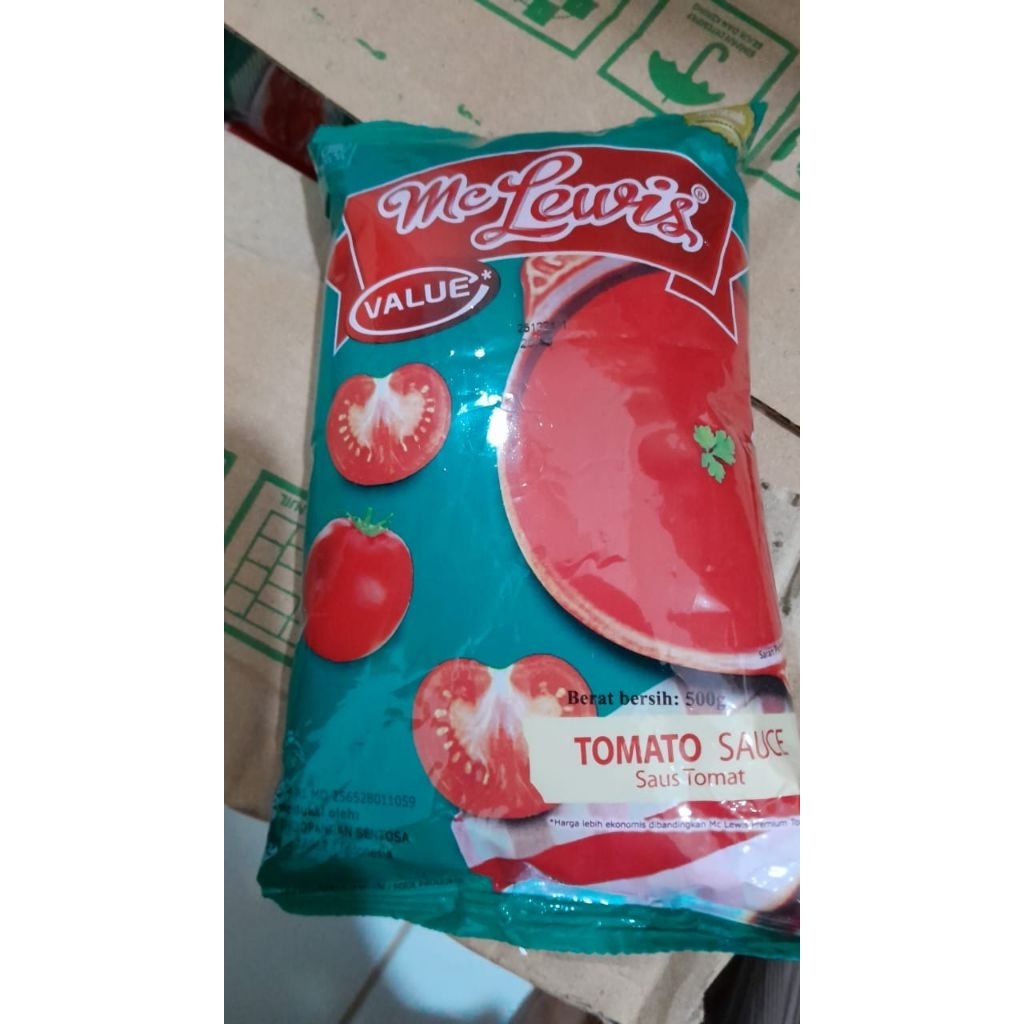 

Mc lewis saus tomat 500gr