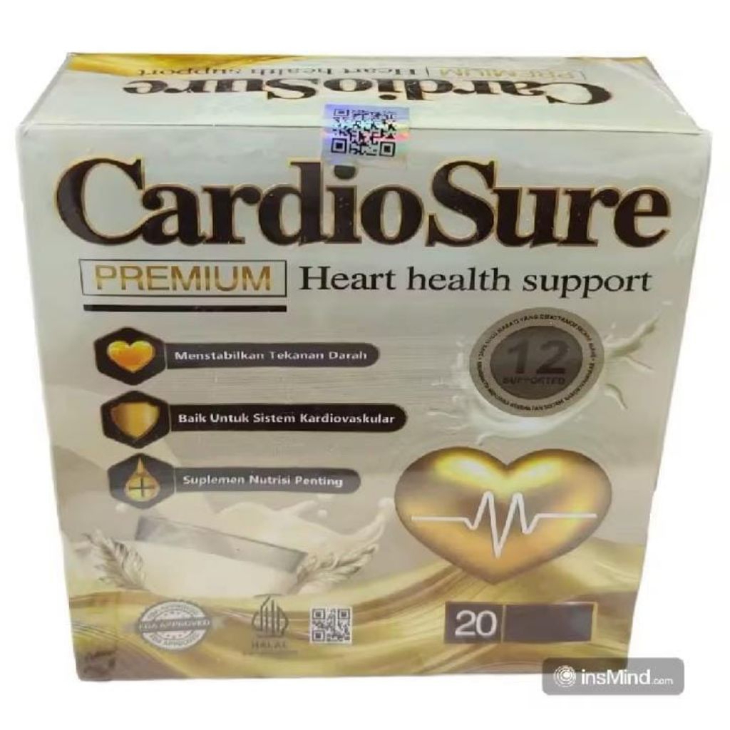 

CARDIOSURE MILK SUSU OBAT HIPERTENSI STRUK JANTUNG KORONER KOLESTROL ASAM URAT(cr)