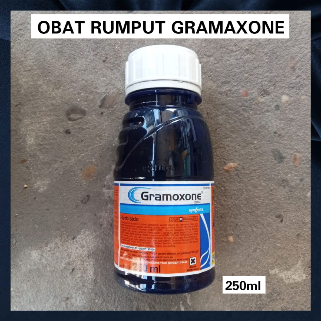 Herbisida Obat Rumput GRAMAXONE 250ml fungsi kayak rundap roundup roundap cairan hama tanaman liter 