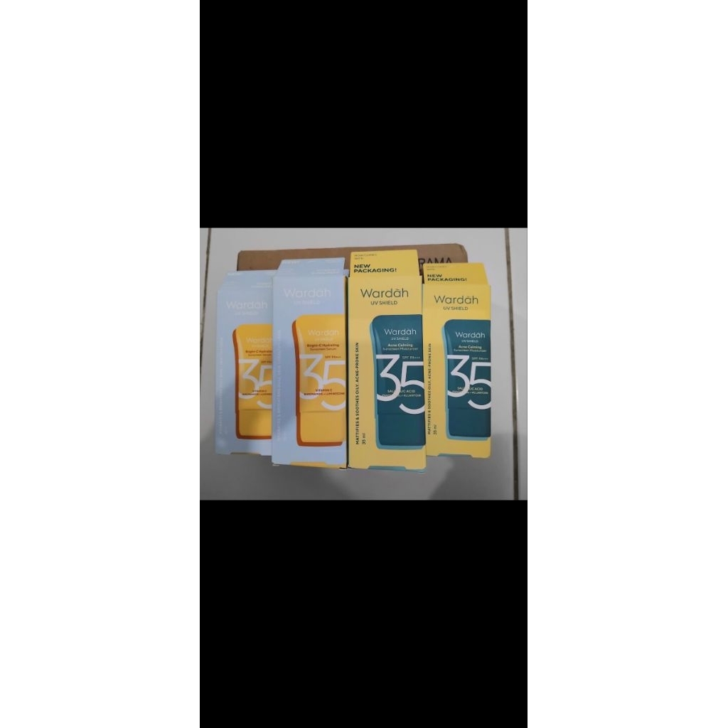 sunscreen wardah hijau