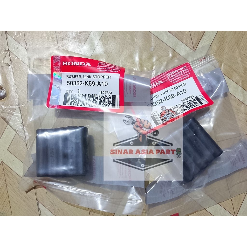 KARET MOUNTING RUBBER LINK STOPPER VARIO 125 ESP LED,VARIO 150, BEAT ESP NEW, SCOOPY ESP