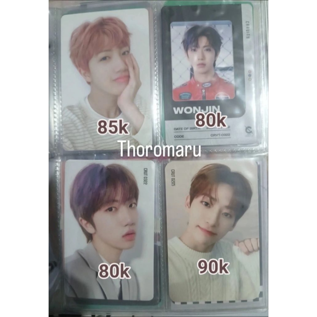 Photocard Cravity Wonjin & Jungmo