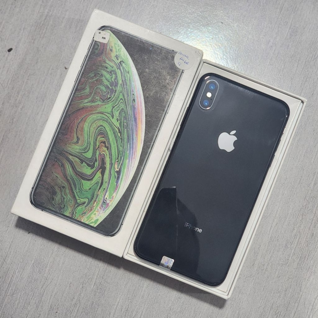 IPHONE XS MAX 64GB INTER ALL OPERATOR (Second Lengkap)