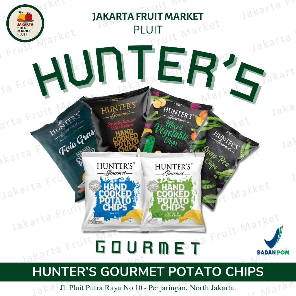 

Hunter's Gourmet Hand Cooked Potato Chips