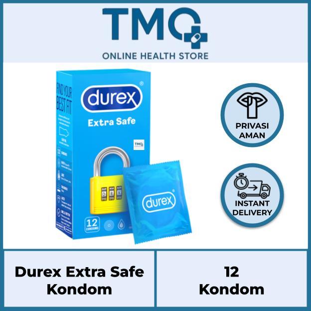 Durex Extra Safe 12s - Kondom Tebal Pria