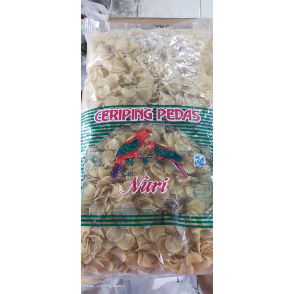 

kerupuk singkong cerimping cap Nuri 5kg