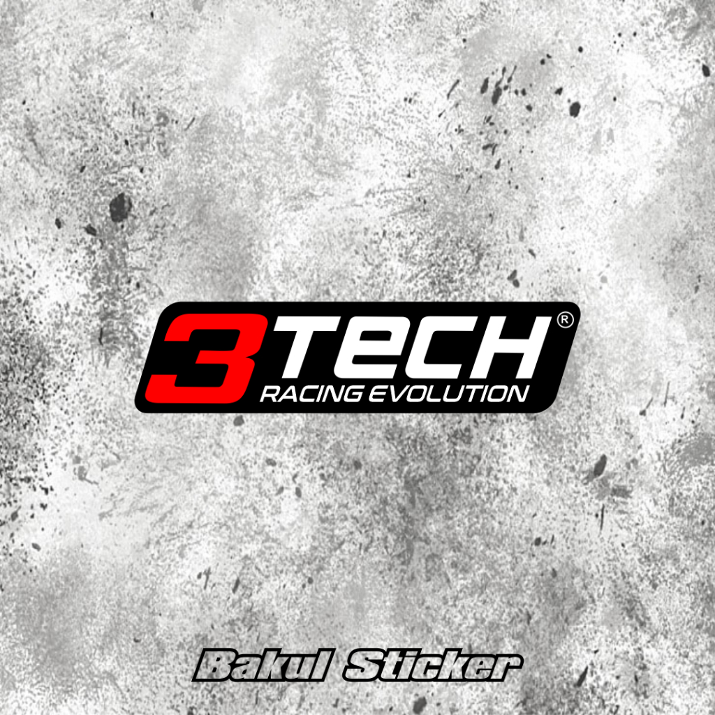 STICKER PRINT CUT 3 TECH RACING EVOLUTION