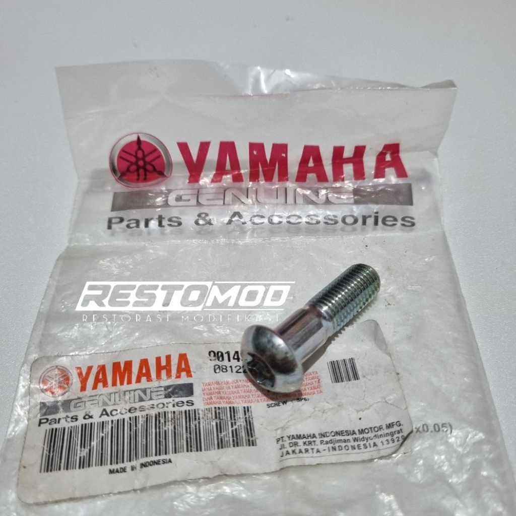 Baut bintang kaliper kepala babi pala babi RX king scorpio Vega R Nouvo f1zr original baut caliper