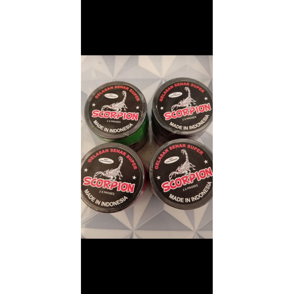 (gelasan) Benang layangan (SCORPION) 0,25