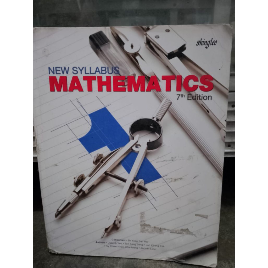 NEW SYLLABUS MATHEMATICS SEVENTH EDITION SHINGLEE