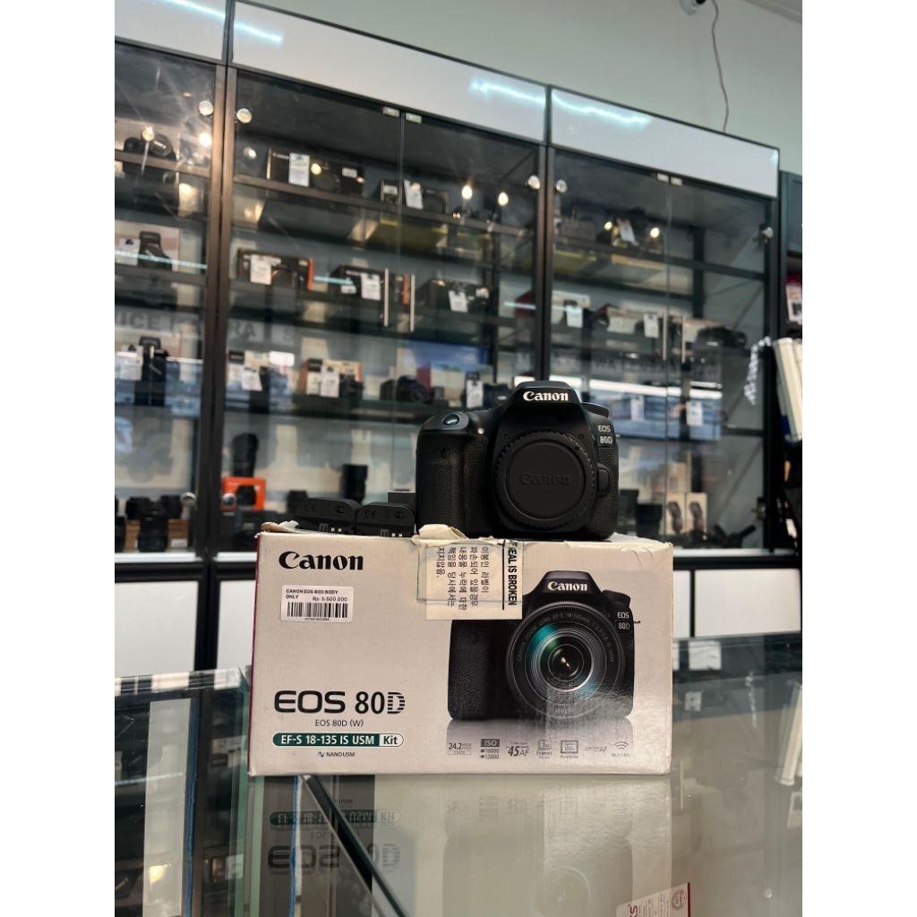 CANON EOS 80D BODY ONLY