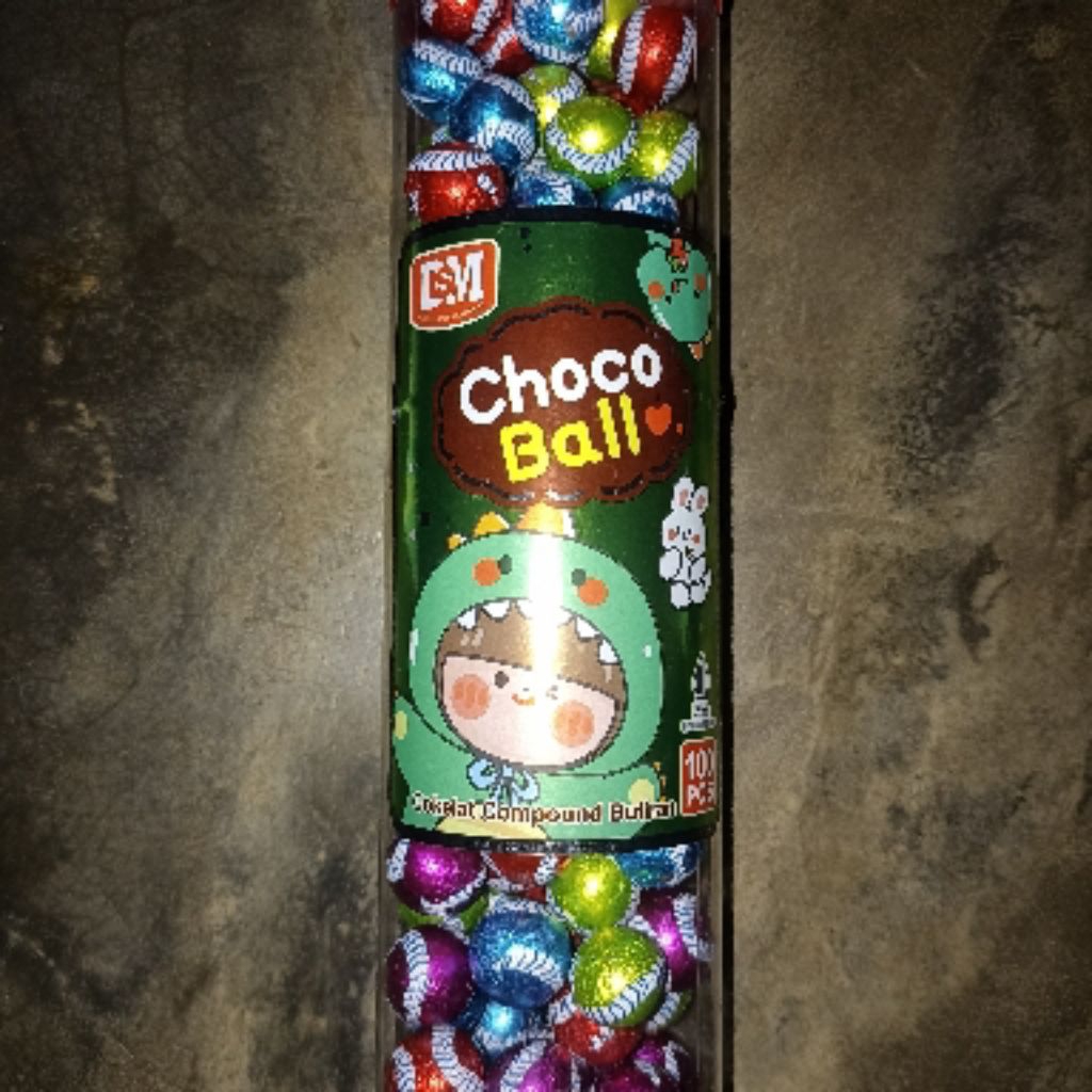 

Cokelat Bola isi 100