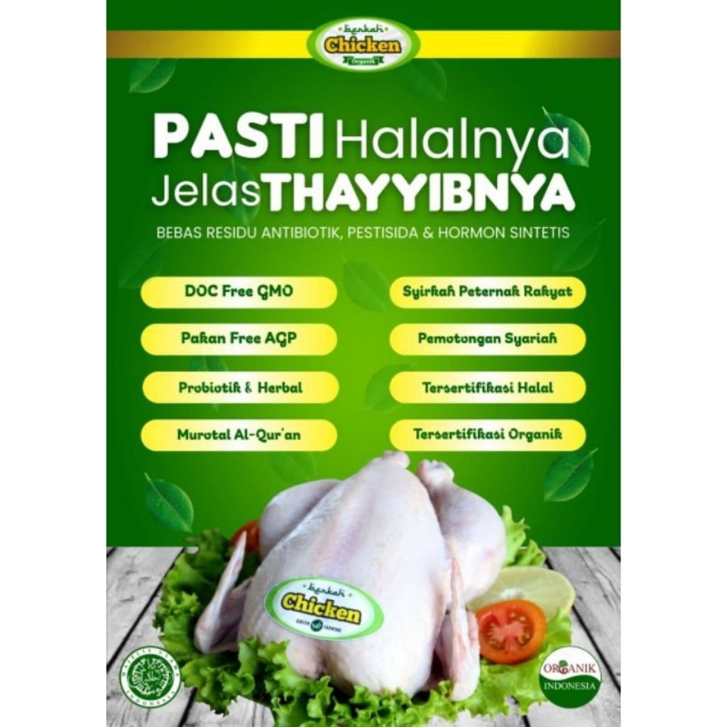 

ayam organik paha atas 1kg(frozen)