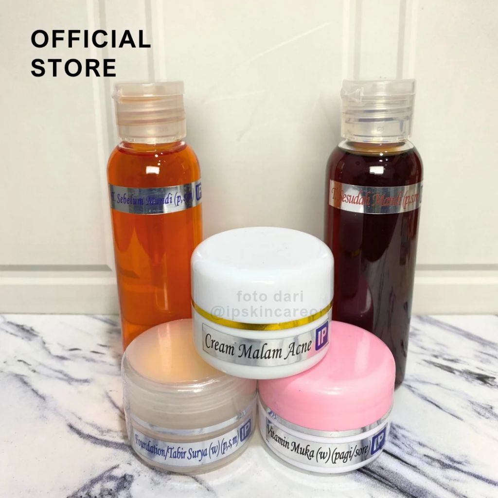Paket Cream Super Kemasan Bening IP Skincare | IPUNG