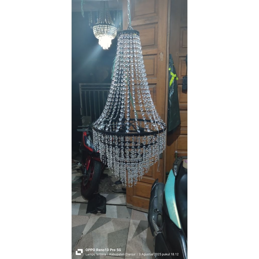 lampu kristal akrilik