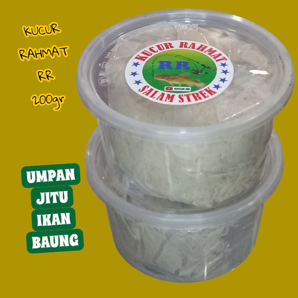 Umpan Mancing Kucur Rahmat RR