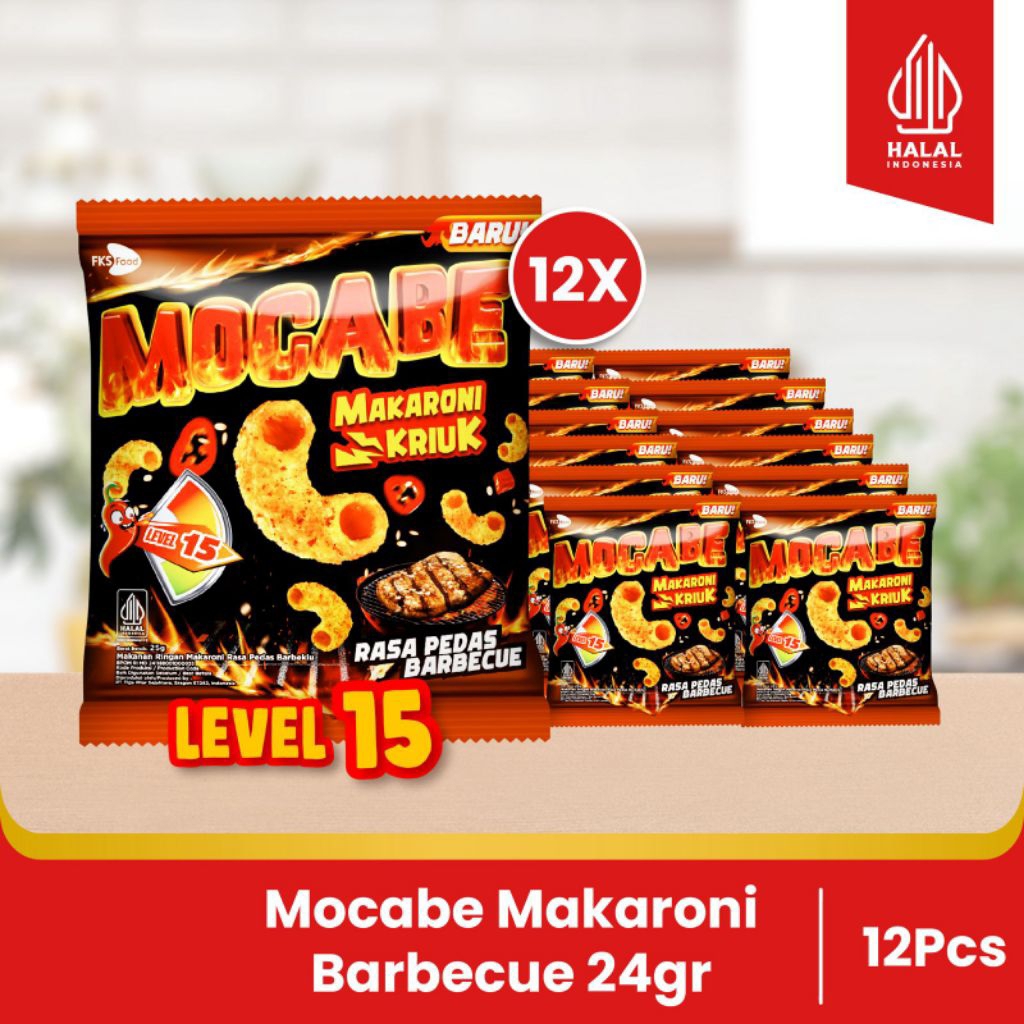 

Paket Bundling - Macaroni Mocabe - Barbecue - 25gr - 12pcs