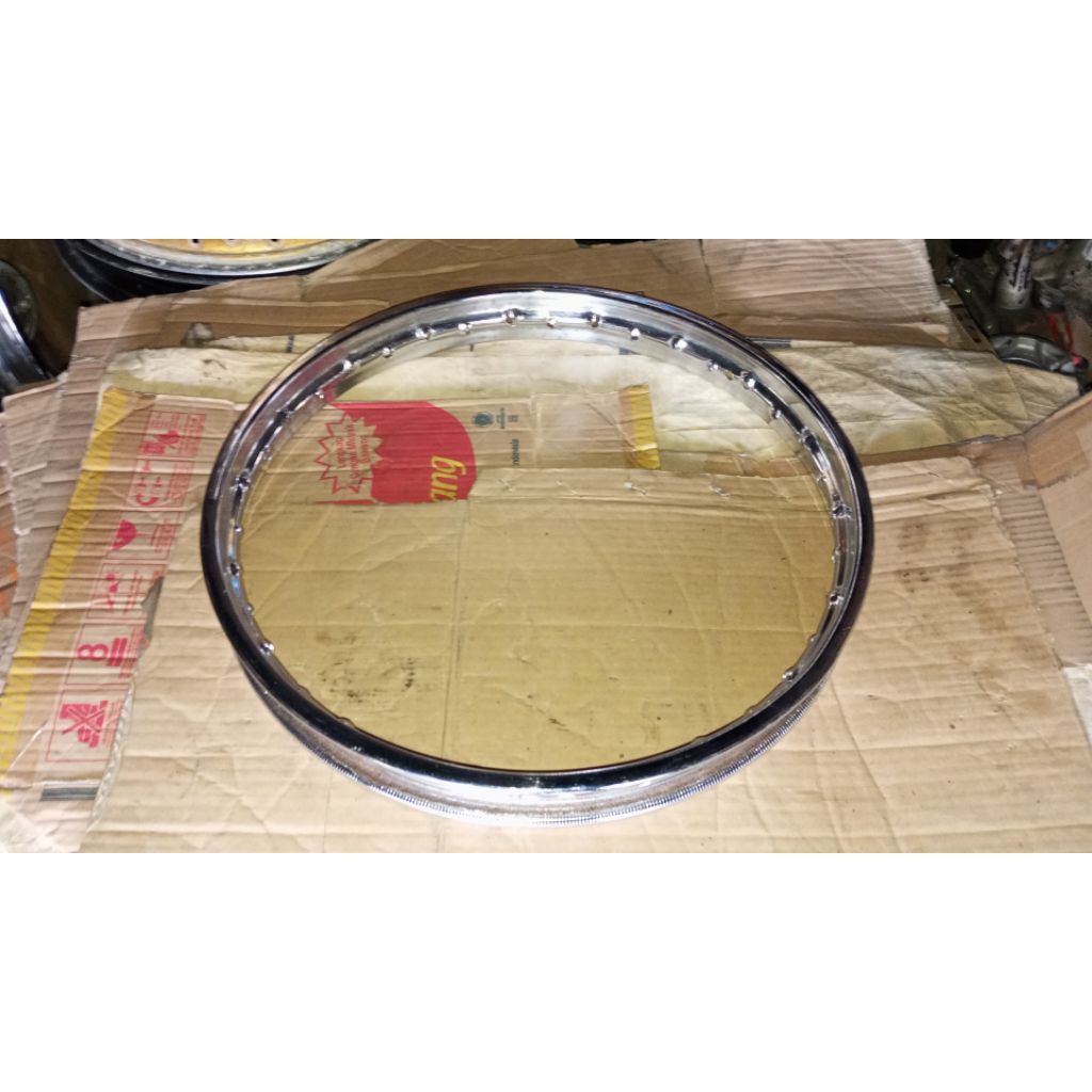velg depan Honda bebek C70 grand original AHM ukuran 17x120