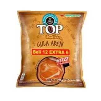 

top coffee gula aren kopi bubuk 12+6 sachet x 22 gram