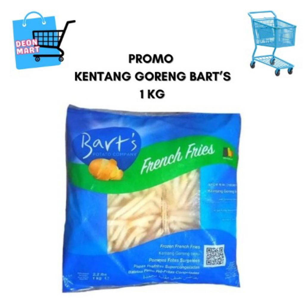 

PROMO KENTANG BART'S 1 KG