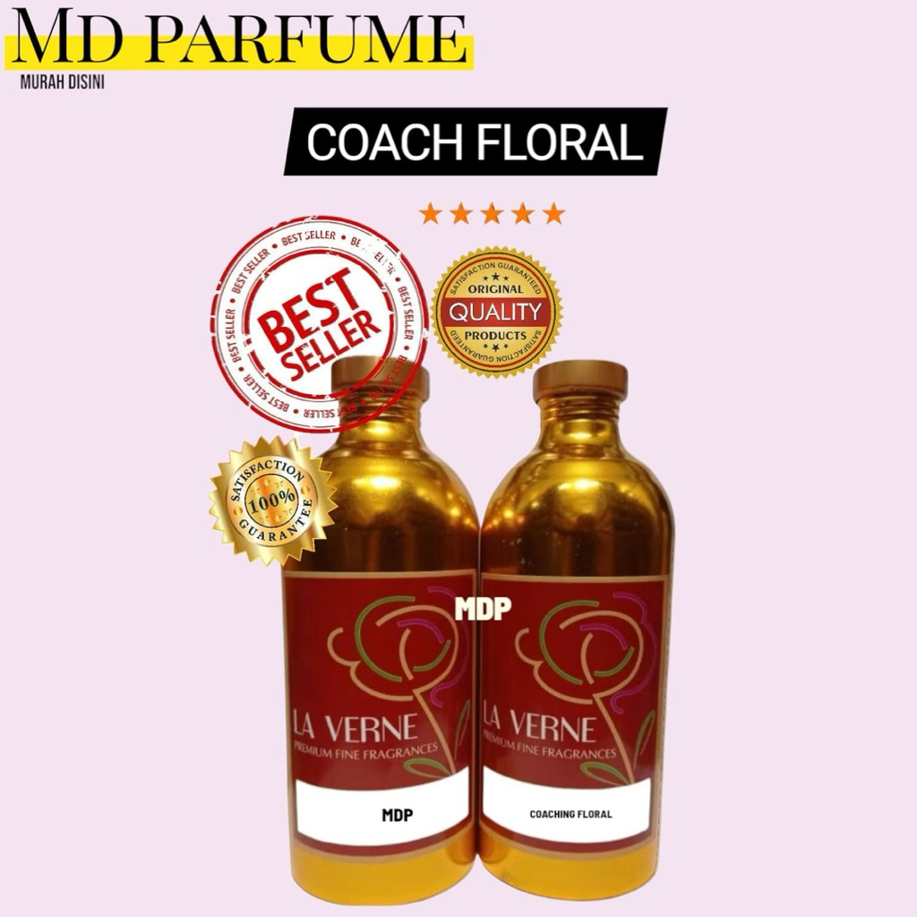 MD COACHING FLOWER BY LAVERNE SEGEL ORIGINAL PABRIK 500 ML BIBIT PARFUM.