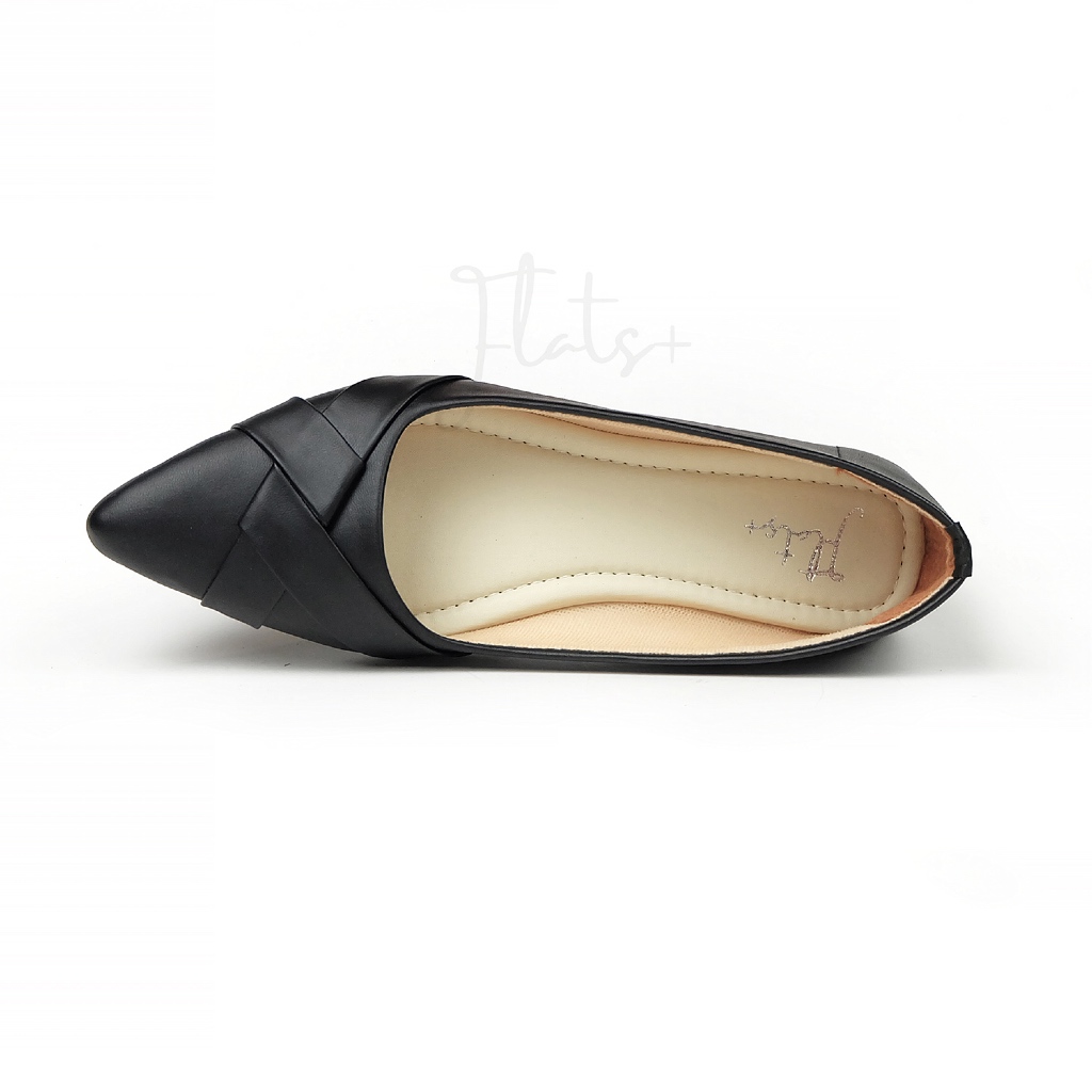 Andara-Flatshoes Big Size Wanita Sol Karet Ukuran Jumbo 41,45