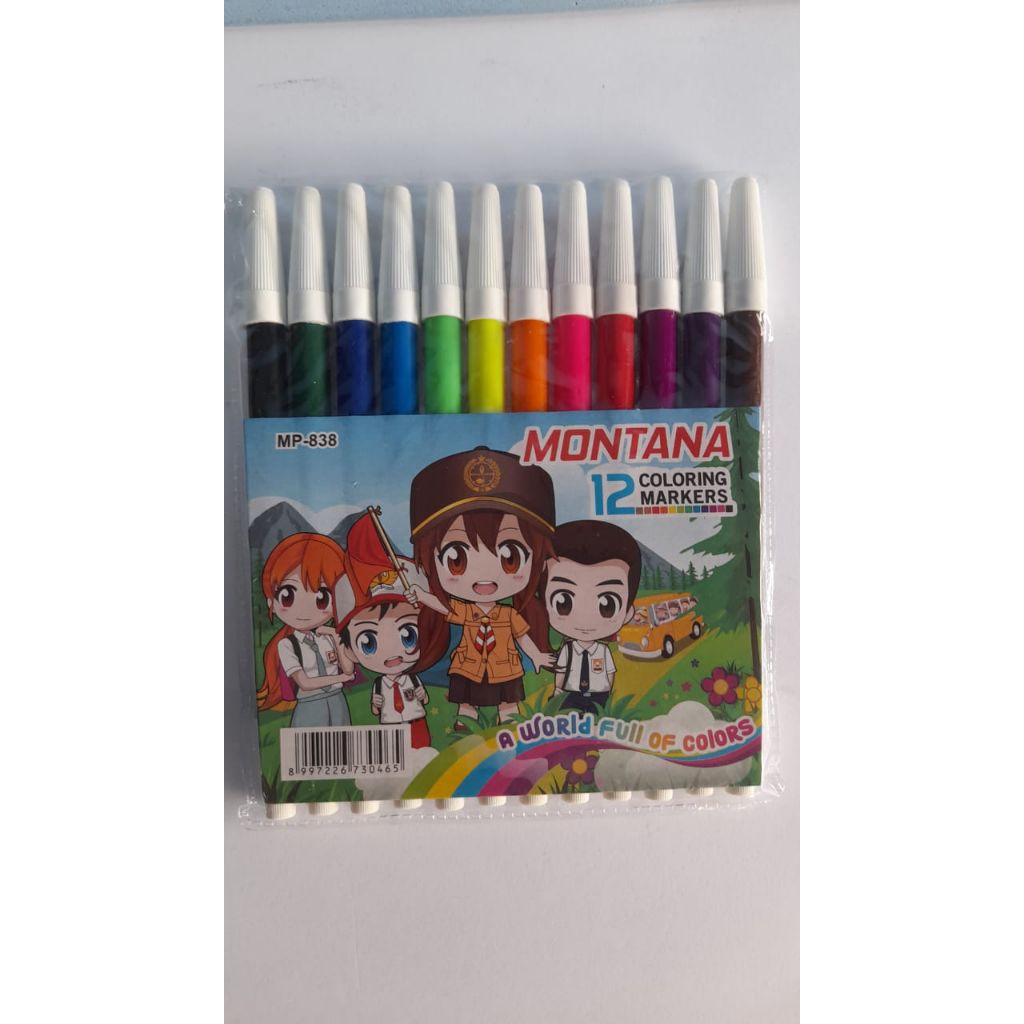 

SPIDOL 12 WARNA / SPIDOL 838 COLOUR PEN