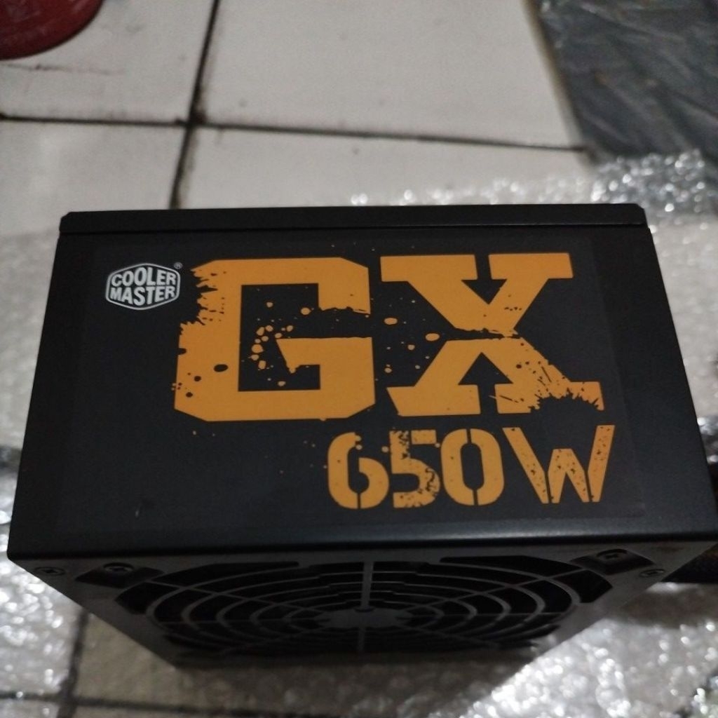 PSU pure 650watt 80+ cooler master