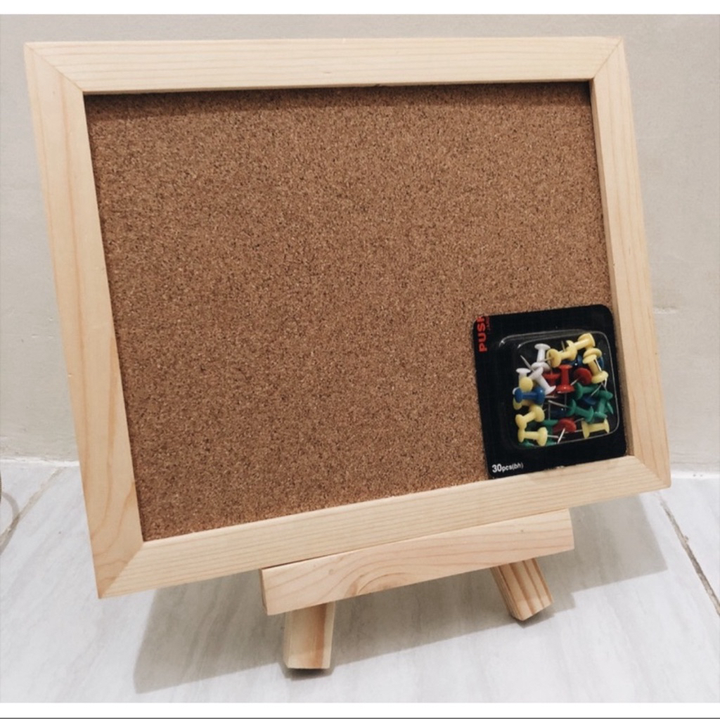 

Cork Board ukuran 20x30 papan cork papan mading