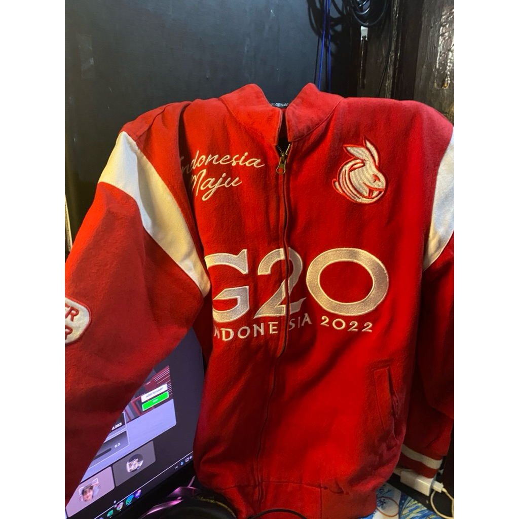 Jaket Rabbit And Wheels G20 Indonesia 2022 Edition Size Xl Second