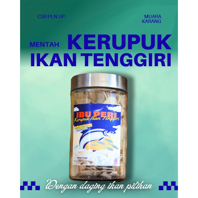 

Kerupuk Ikan Tenggiri Mentah