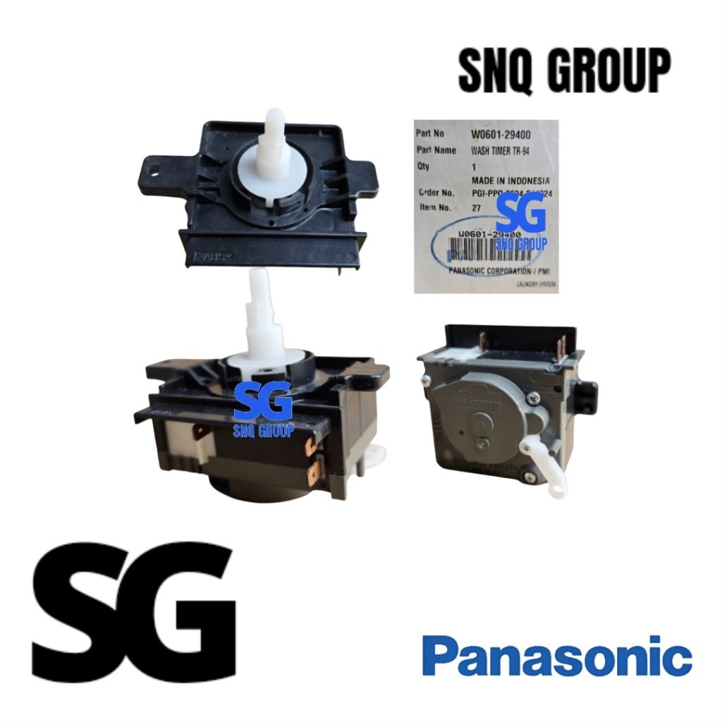 Timer wash mesin cuci panasonic 2 tabung original - Timer pencuci mesin cuci panasonic - Tombol penc