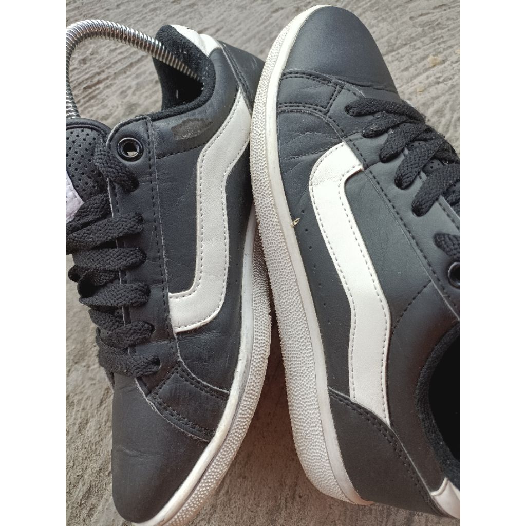 second casual VANS Leather Black 37 23.5