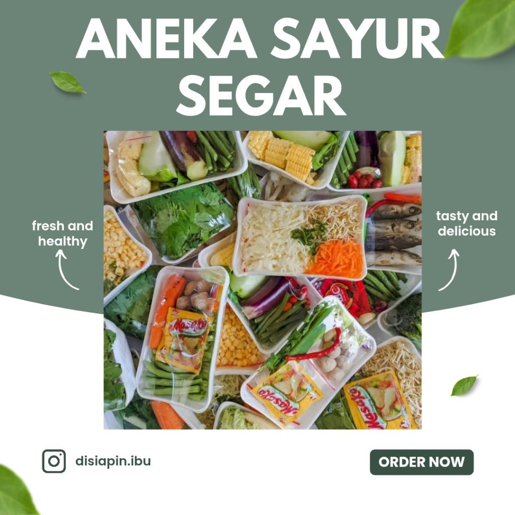 

Paket Aneka Sayur Segar Pack Potong Siap Masak