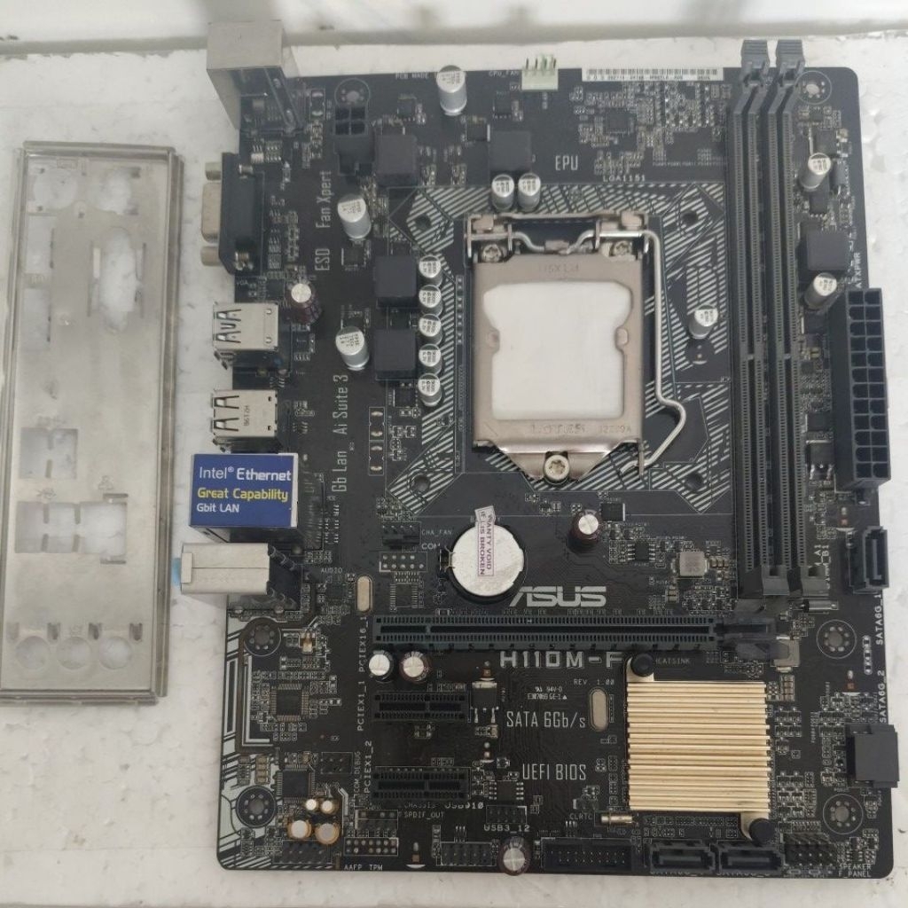 PAKET MOBO ASUS H110 + I7 7700