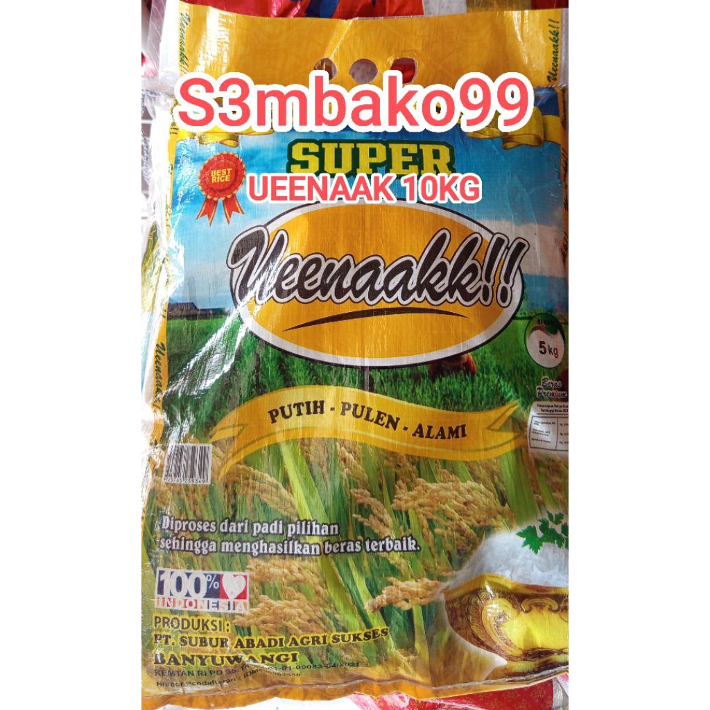 

BERAS PUNEL SUPER UENAK 10KG