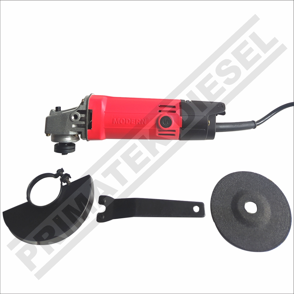 (MODERN M-2340V) Mesin Gerinda MODERN M2340V GRINDA Listrik 4" 570 Watt / Angle Grinder Variable Spe