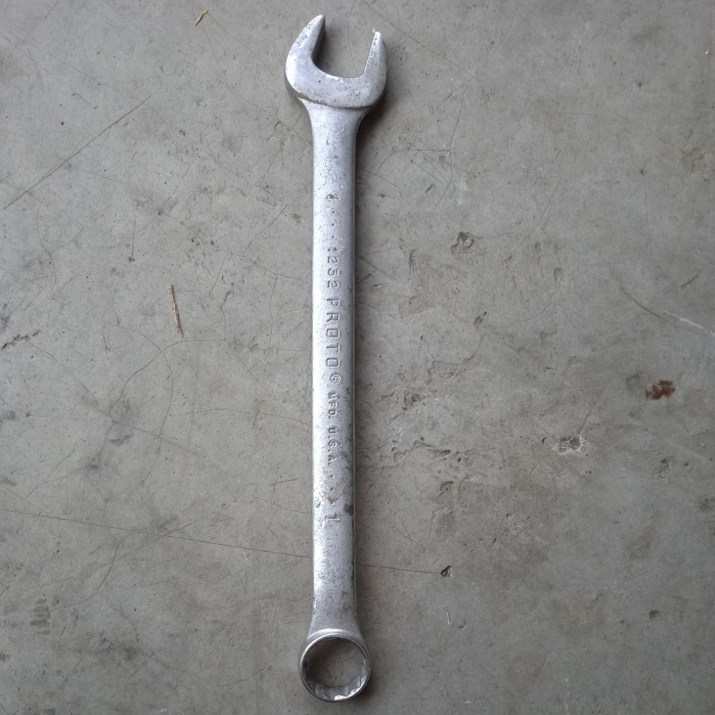 kunci ring pas combination wrench 1" PROTO usa