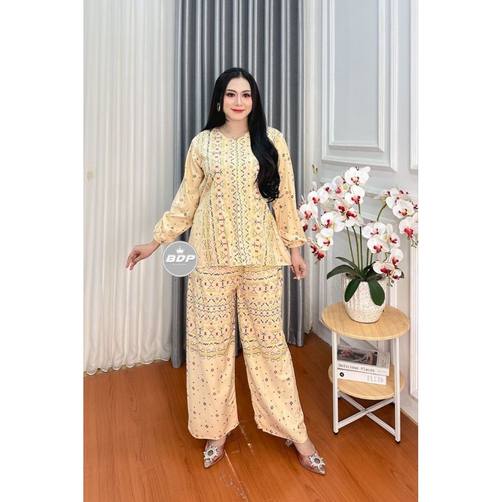 SETELAN BAJU SEHARI HARI || BATIK WANITA SIMPLE DAN NYAMAN