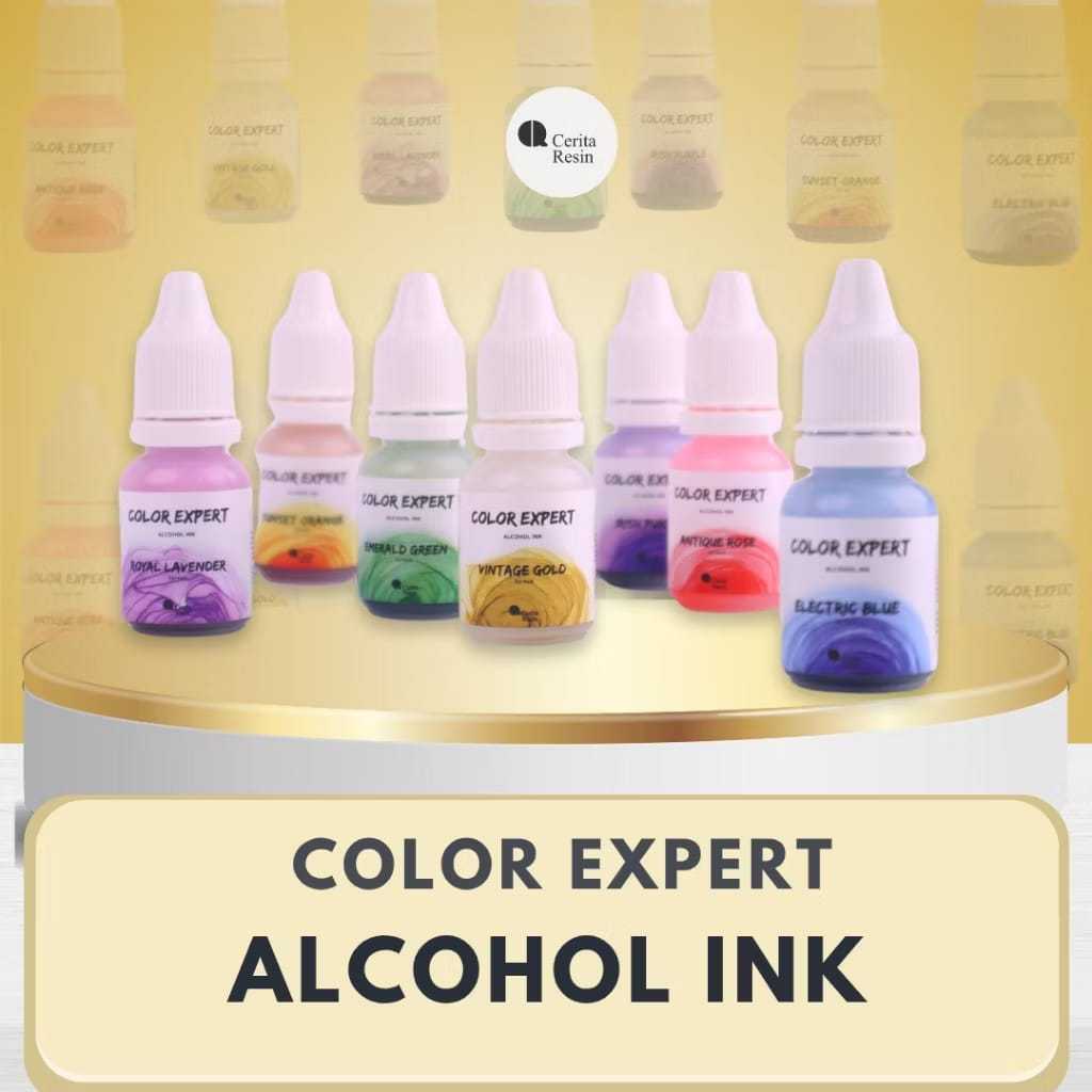 

CERITA RESIN - Pewarna Alkohol Ink Pewarna Resin
