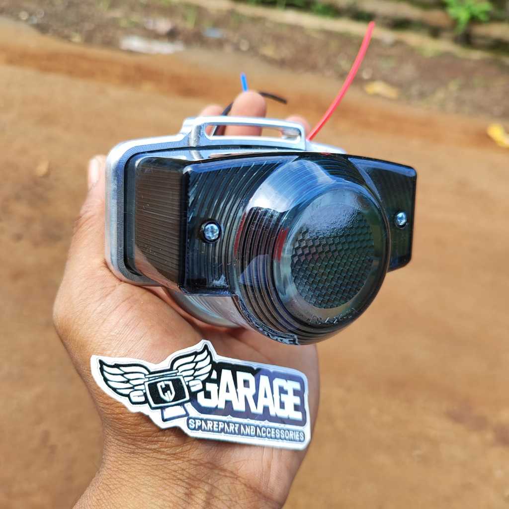 Stoplamp CB 450 Smoke CNC Monkey Pangkon cb450 CNC Stoplamp CB450 Braket stop CNC CB Good Quality