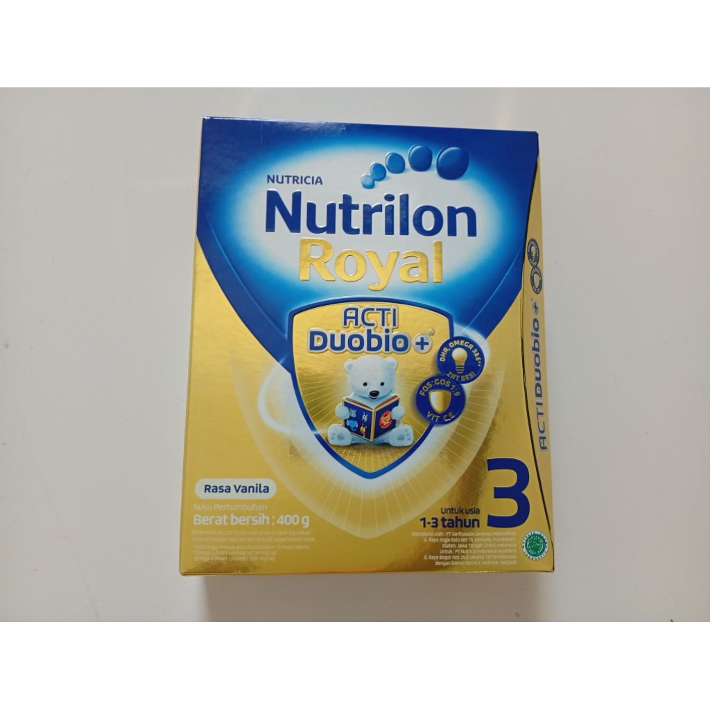Nutrilon Royal 3 1-3 Tahun 400 gram [FREE GIFT]