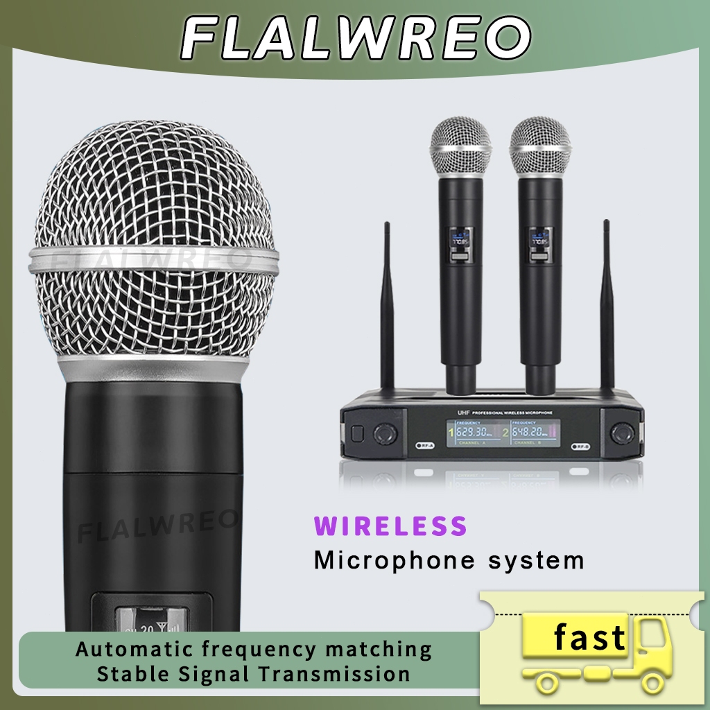 【24 Hours Delivery】SLXD8, wireless microphone, microphone wireless, microphone karaoke, wireless mic
