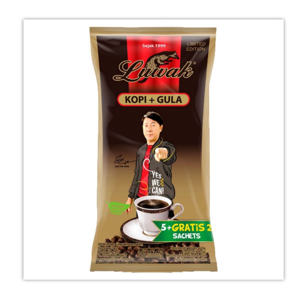 

Luwak Kopi Gula isi 7 sachet @ 25 gr Kopi Instan