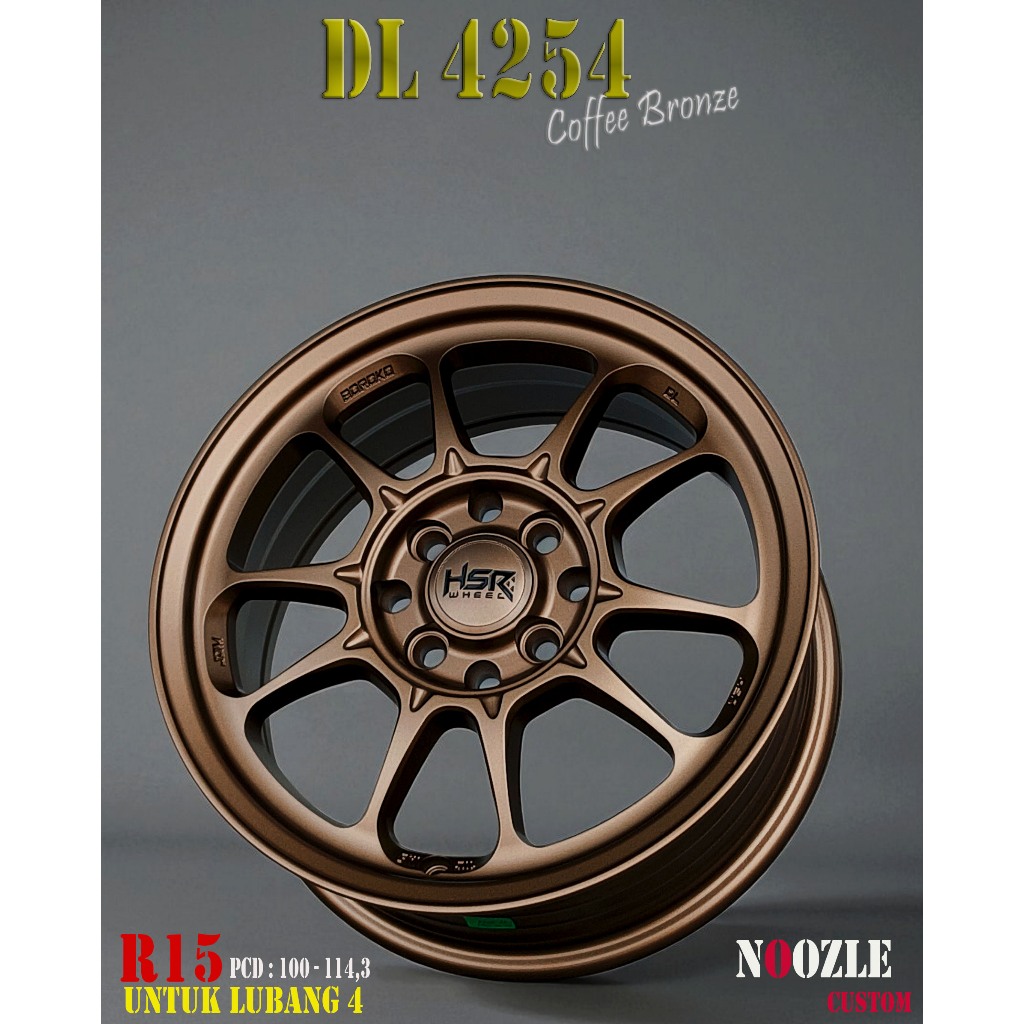 Velg Mobil R15 Untuk Lubang 4 Brio Avanza Xenia Agya Pelek Variasi Ring 15 Lubang 5