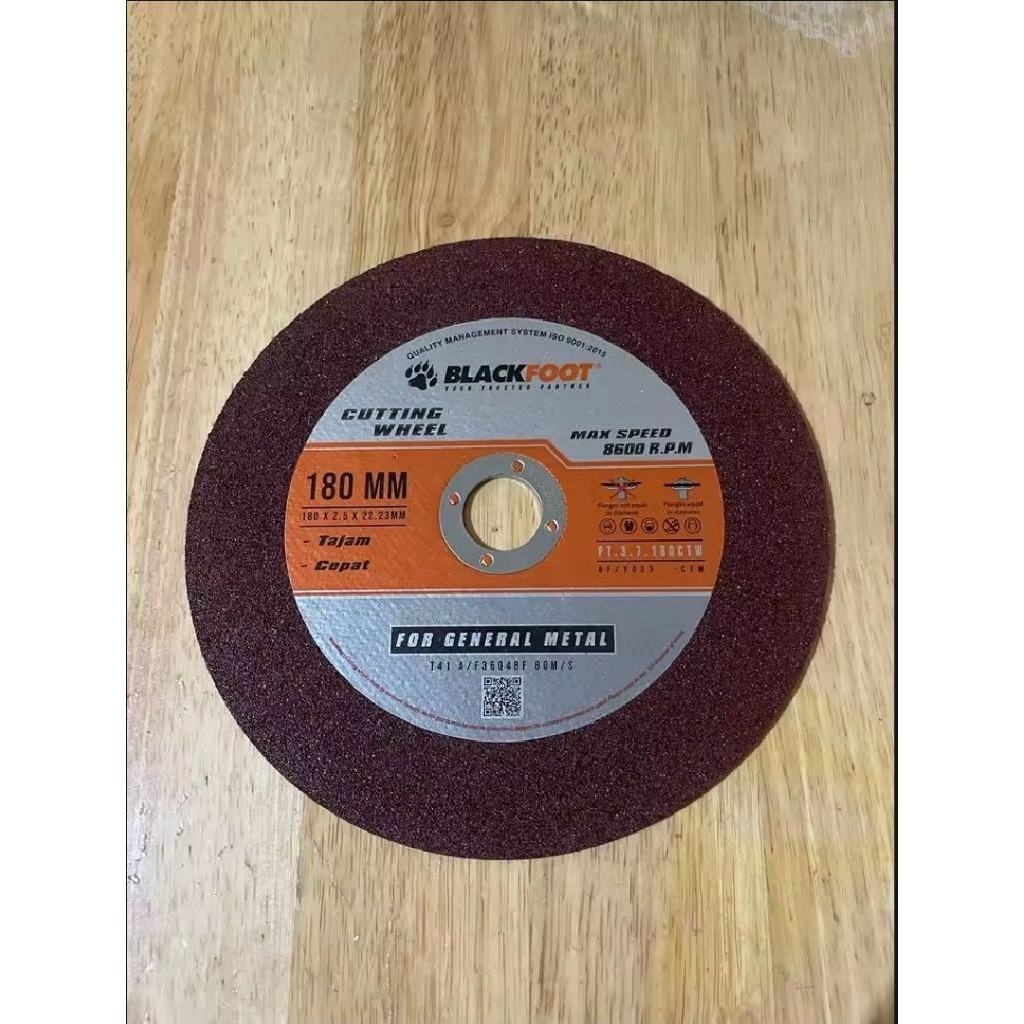 Mata Gerinda Potong 7" Batu Gerenda Cutting Wheel 180mm BLACKFOOT
