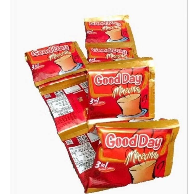 

Mocacino Kopi Good Day MOCACINO 1 Renceng Isi 10 Pcs Coffee