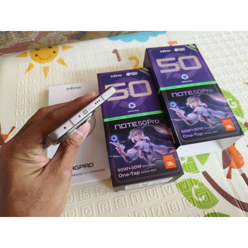 Hp infinix Note 50 Pro Ram 8/256 Mulus Segell