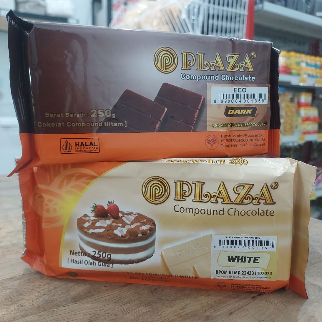 

PLAZA COMPOUND 250 GR / COKELAT PLAZA / COKELAT BATANGAN PLAZA / COKELAT PUTIH